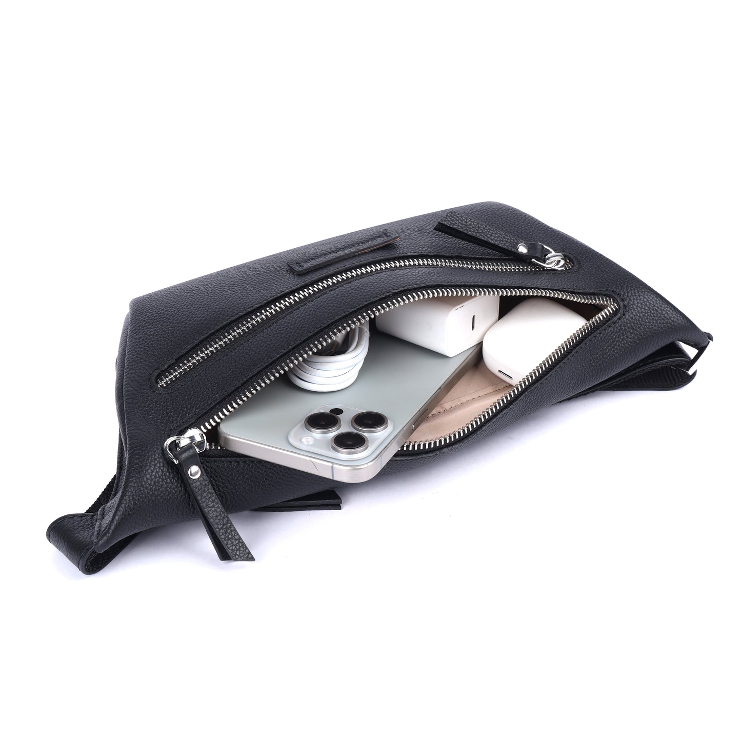 Leather Crossbody Fanny Pack