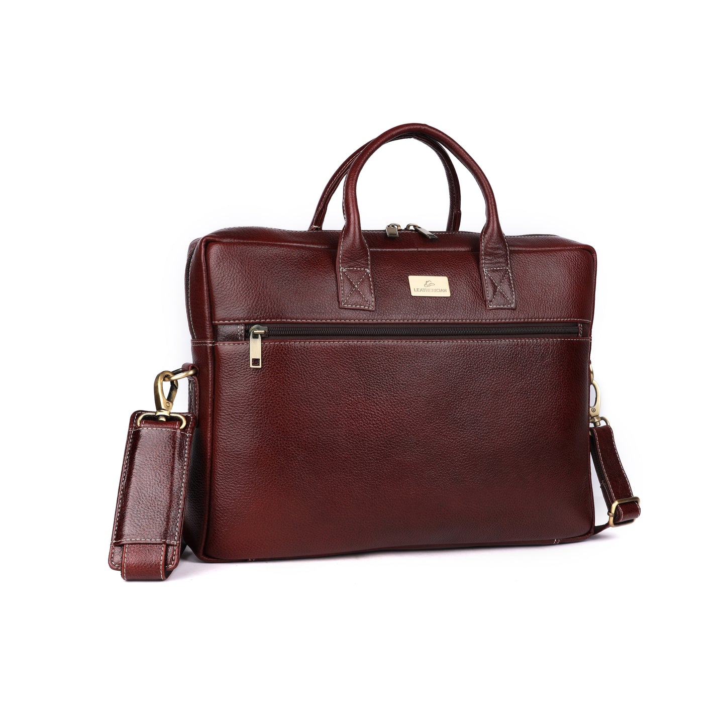 Alferd Leather Laptop Bag