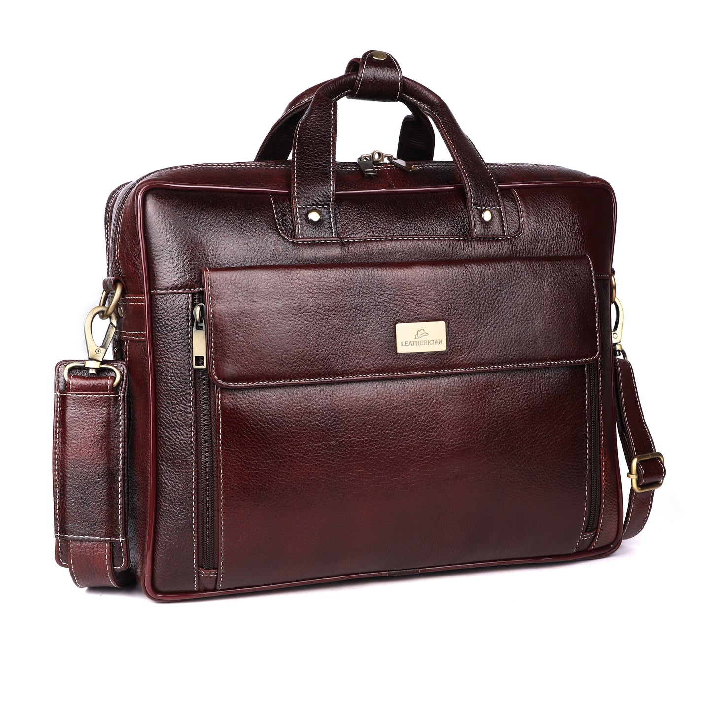 Extender Leather Laptop Bag