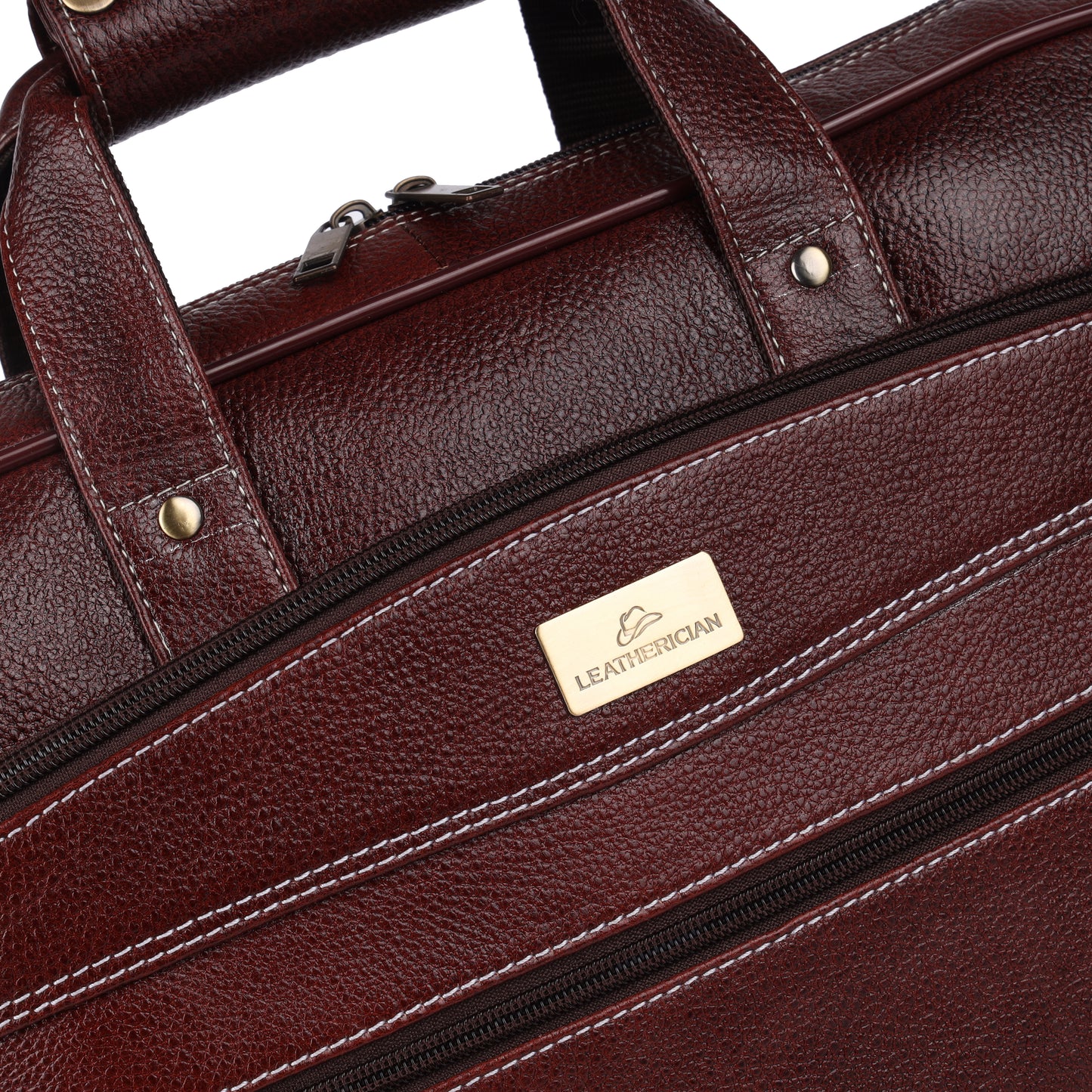 James Leather Laptop Bag