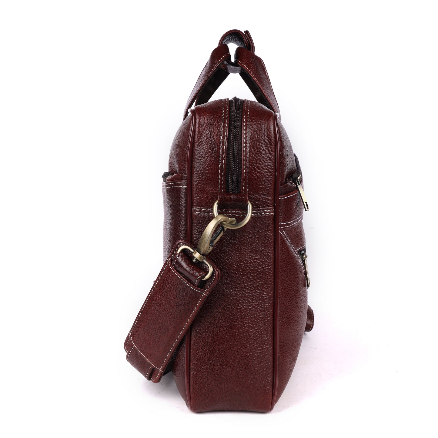 James Leather Laptop Bag