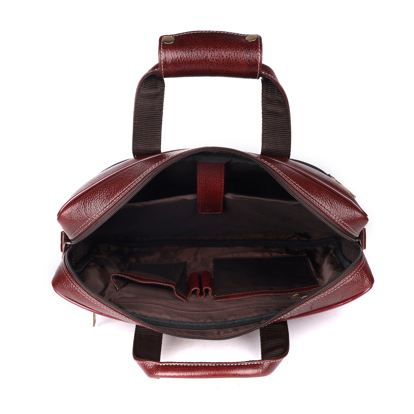 James Leather Laptop Bag