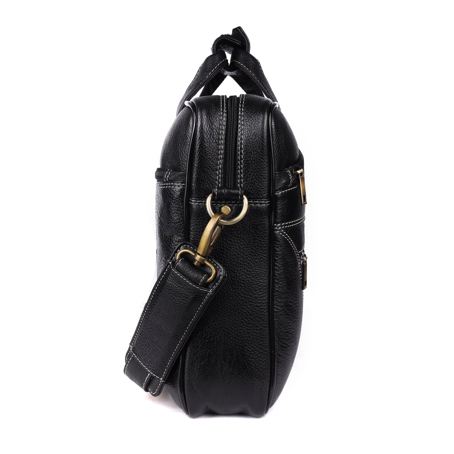 James Leather Laptop Bag