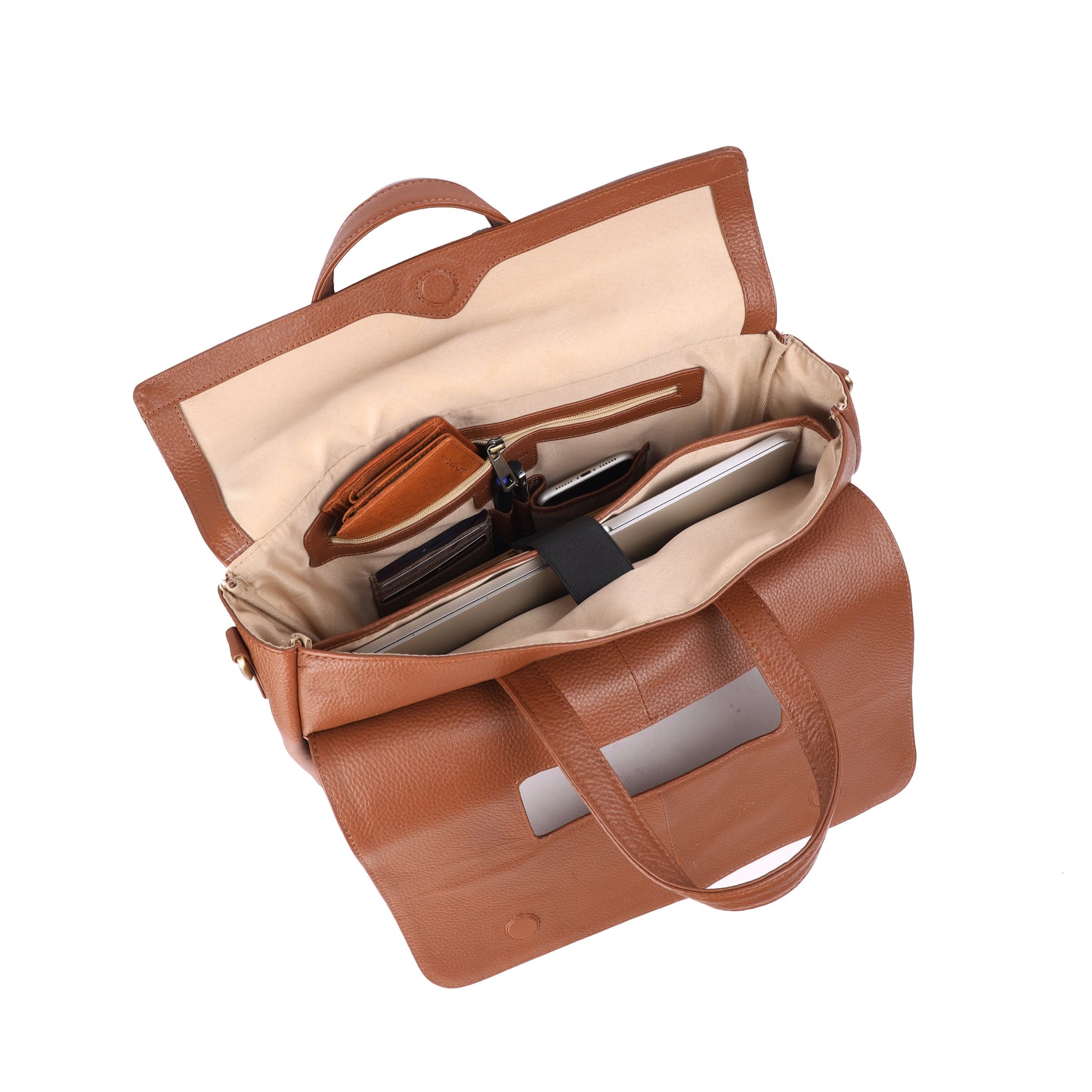 Siggnature Leather Laptop Bag