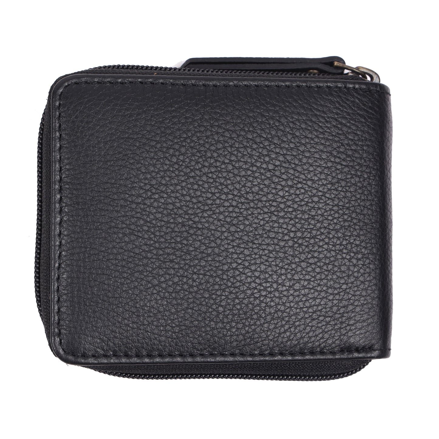 Zip Around Leather Wallet