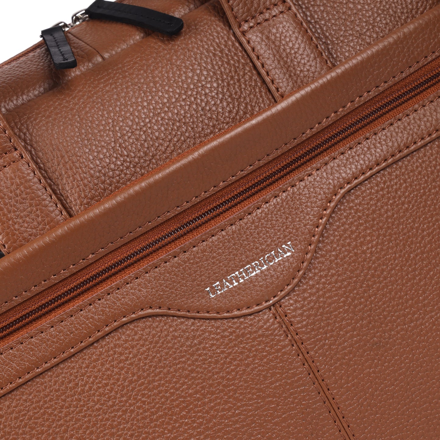 William Leather Laptop Bag - LEATHERICIAN