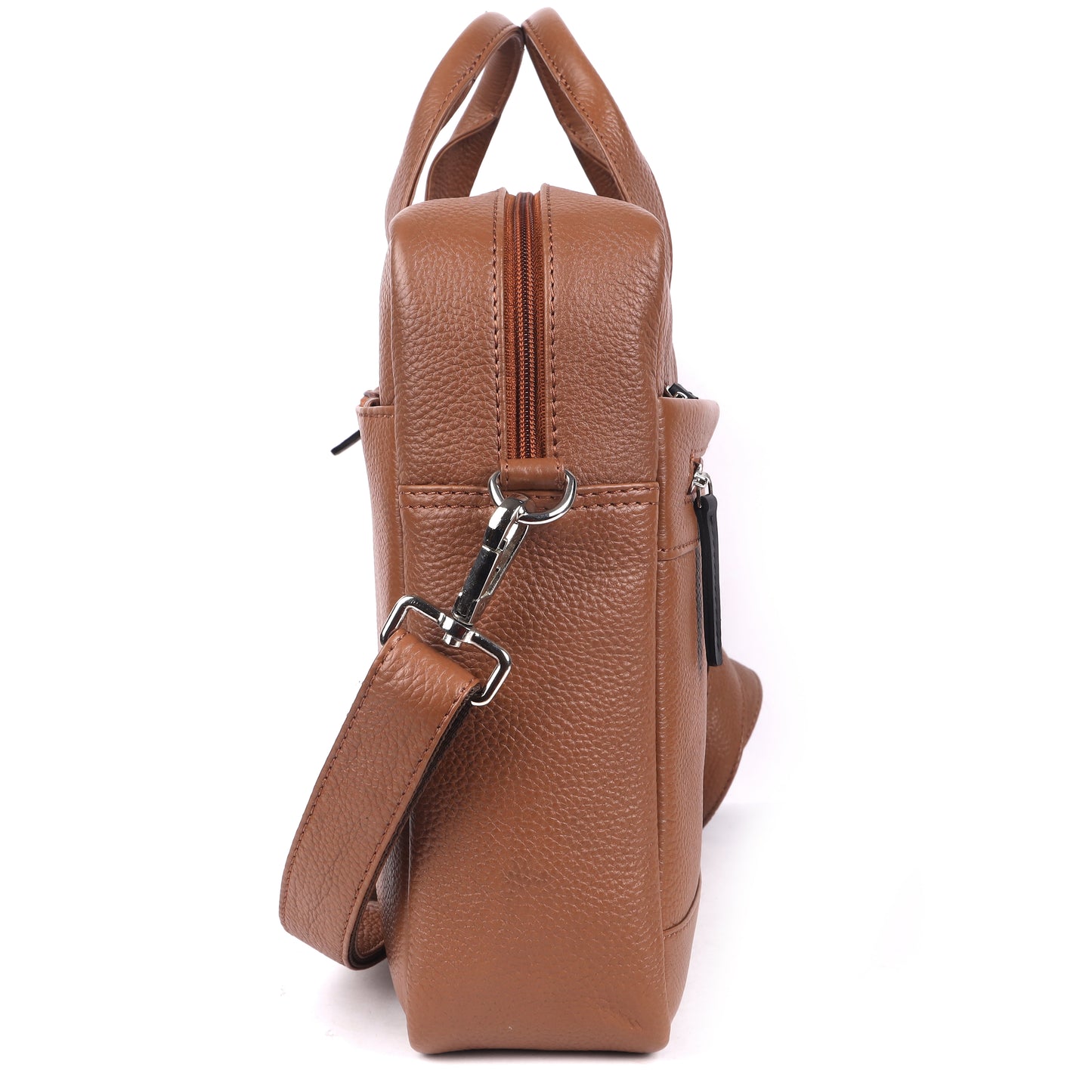 William Leather Laptop Bag - LEATHERICIAN