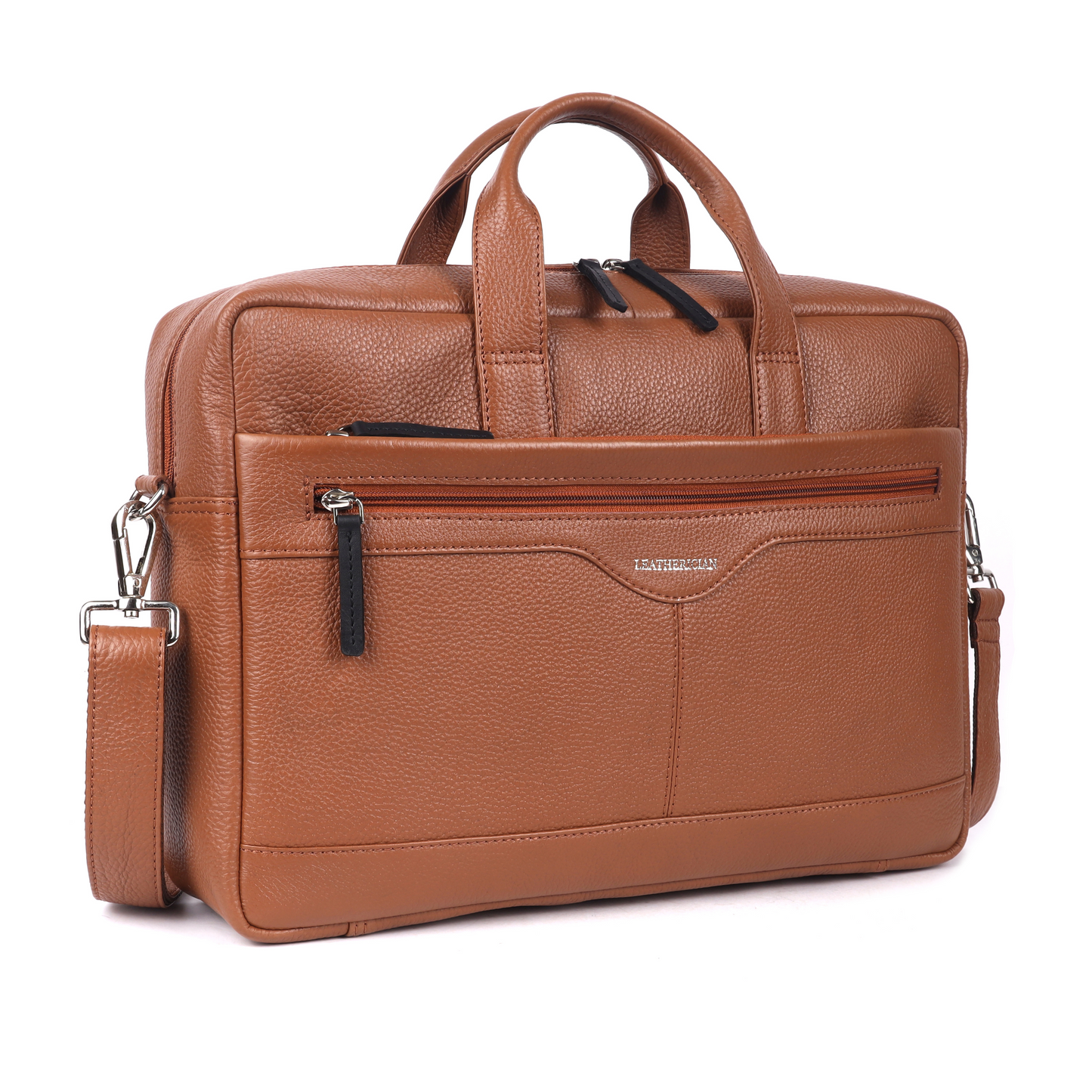 William Leather Laptop Bag