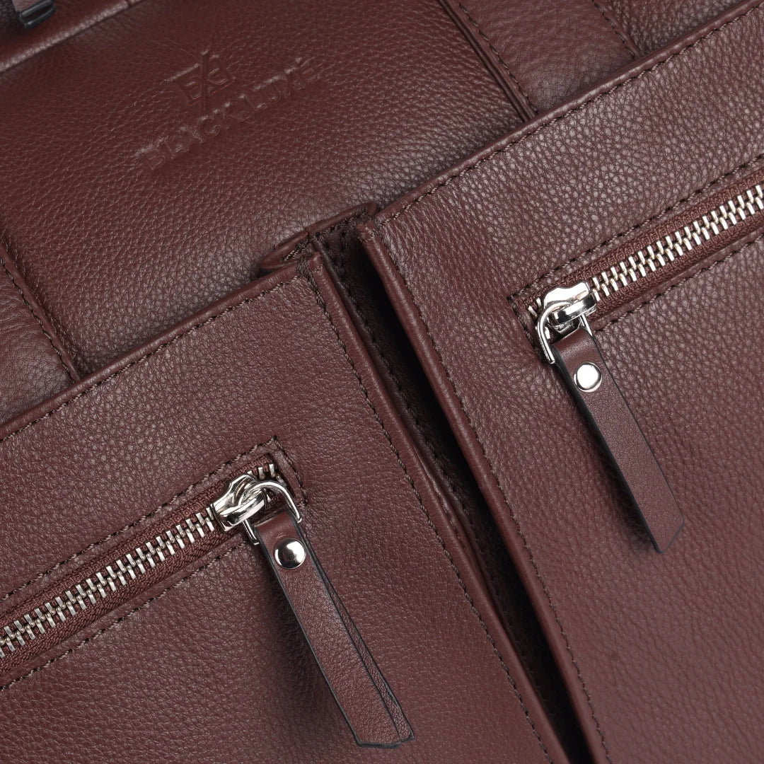 Leather Weekender Bag