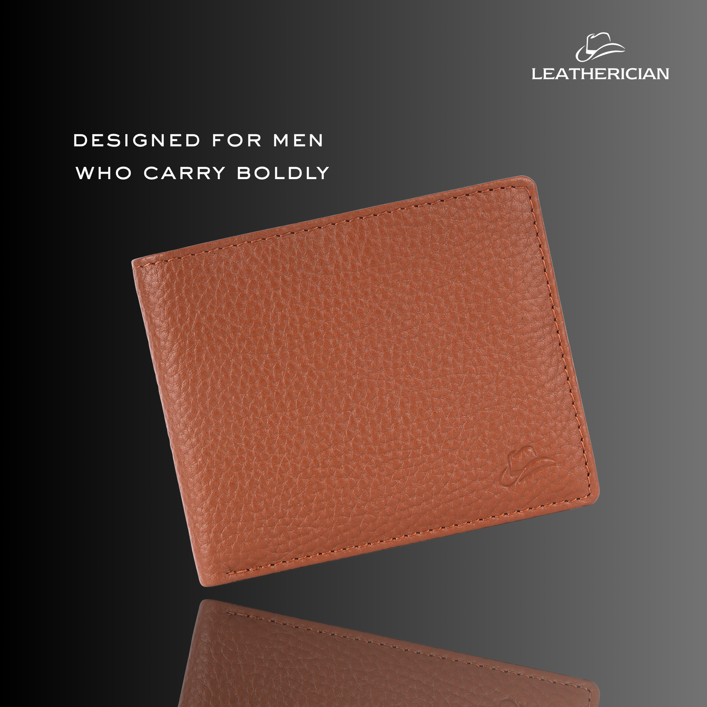 Billfold Sleek Leather Wallet