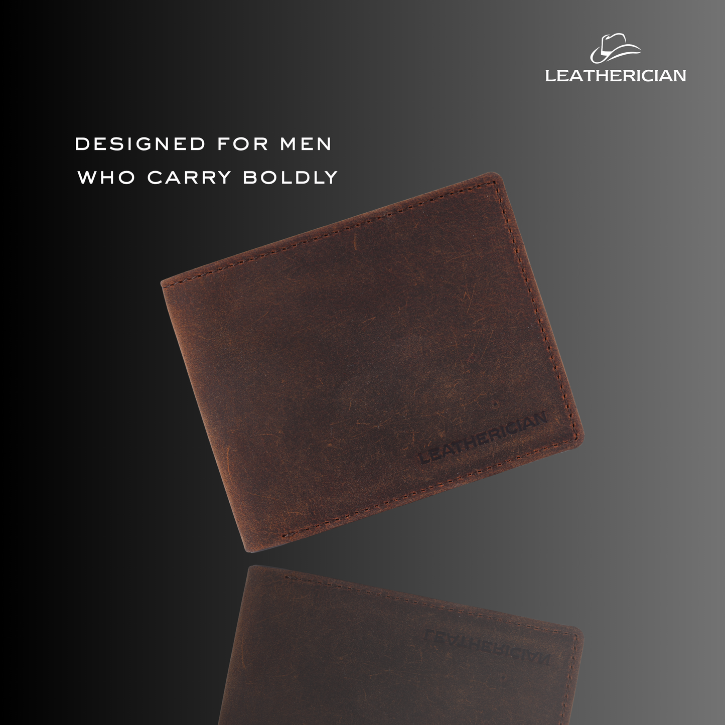 Billfold Sleek Leather Wallet