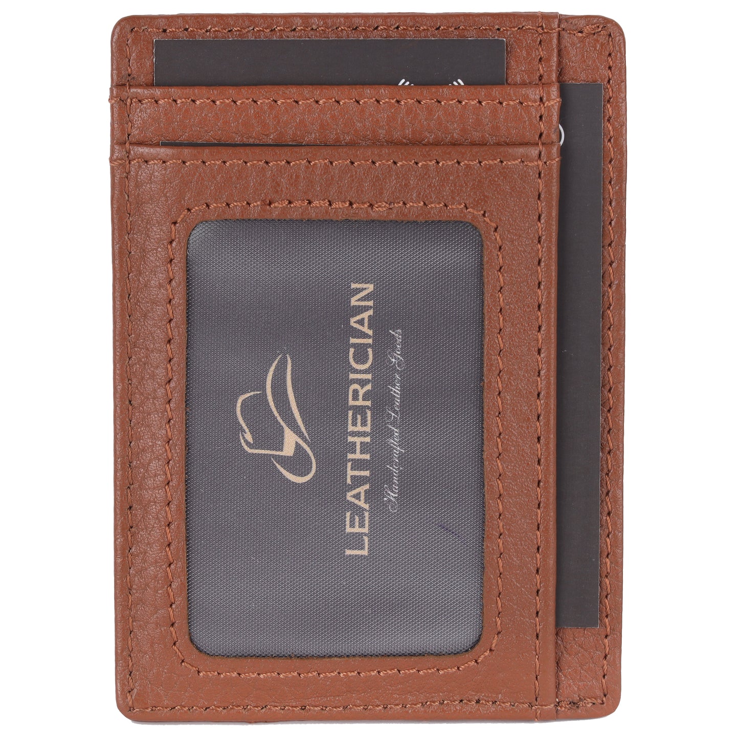 Minimalist Leather Cardholder Wallet - LEATHERICIAN