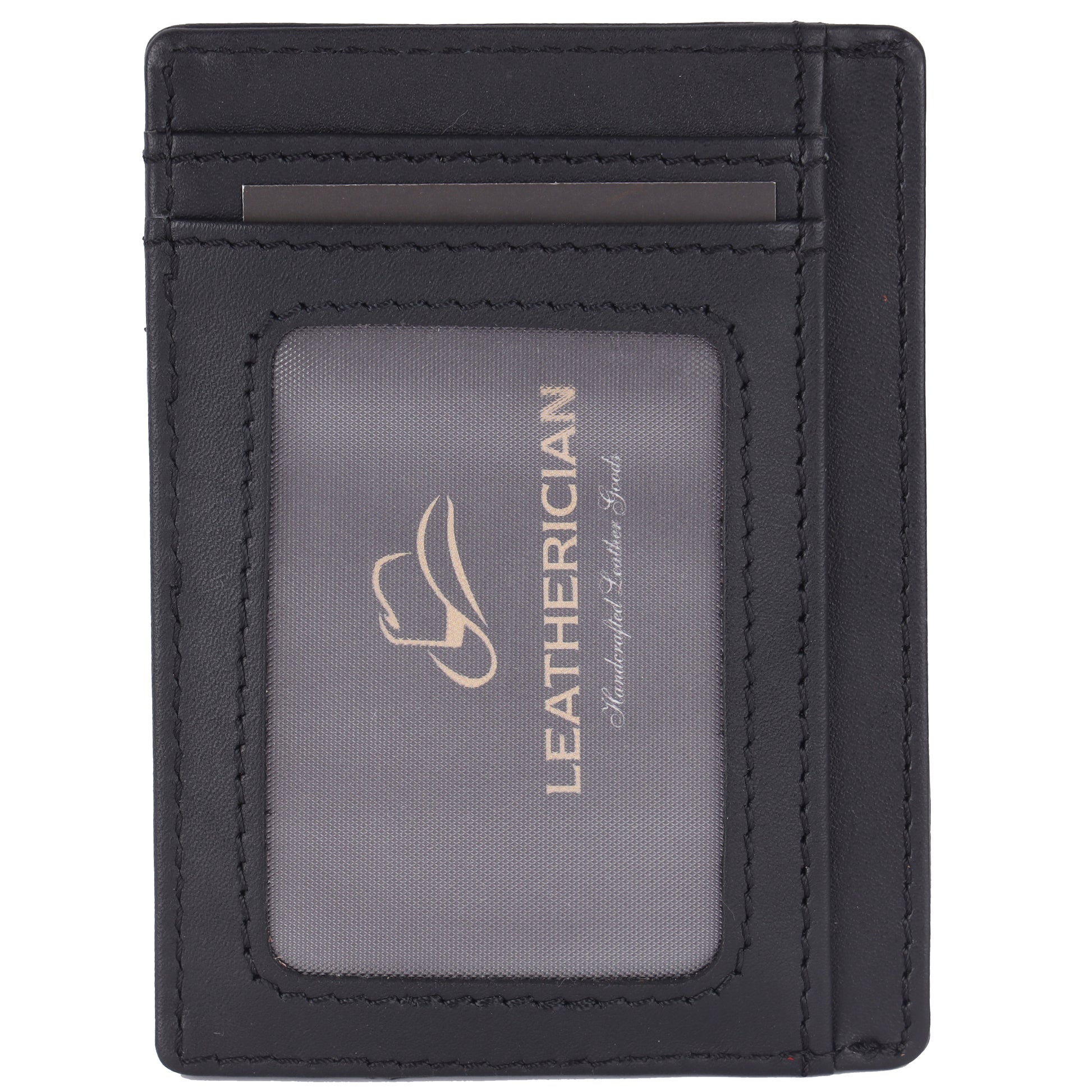 Minimalist Leather Cardholder Wallet - LEATHERICIAN