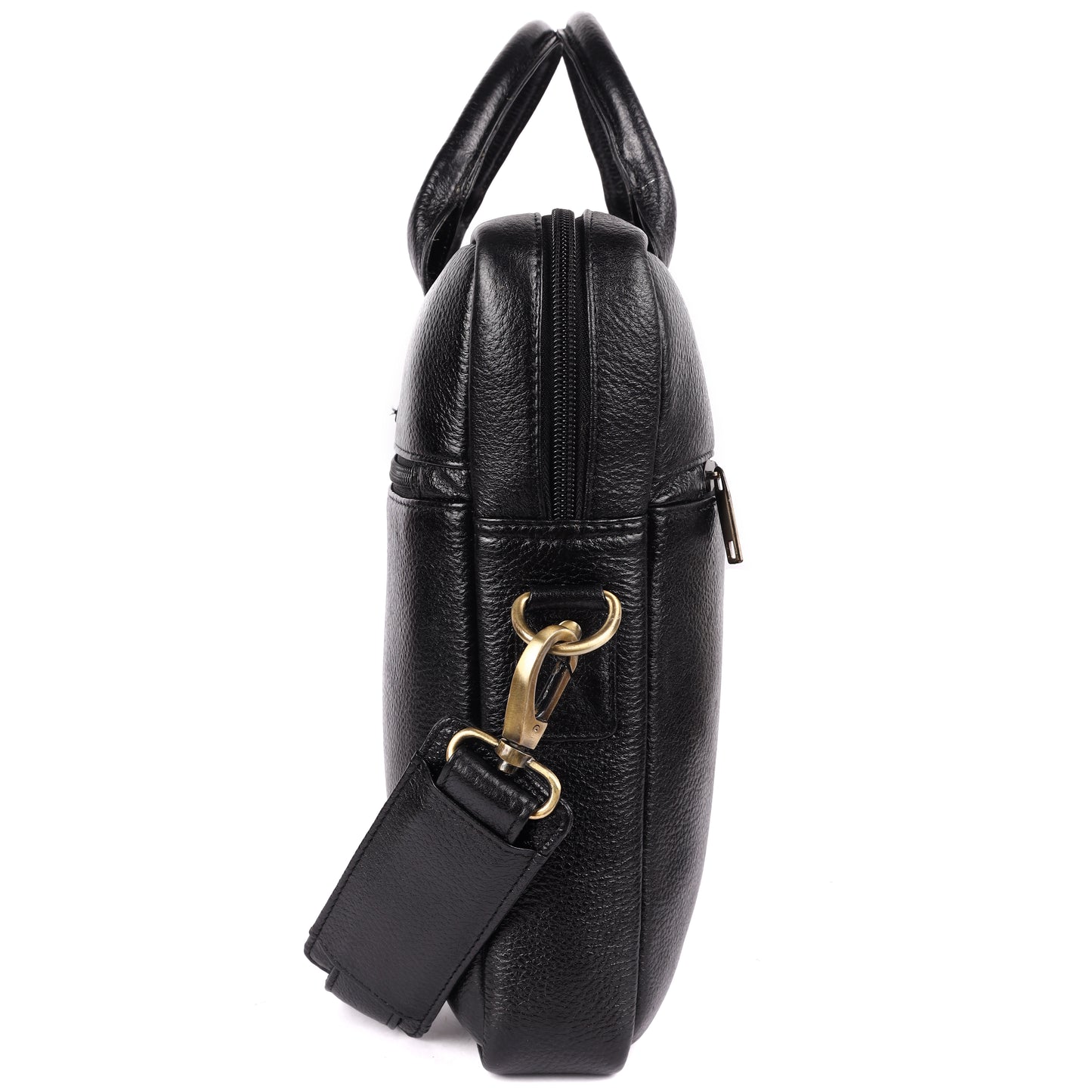 Alferd Leather Laptop Bag - LEATHERICIAN