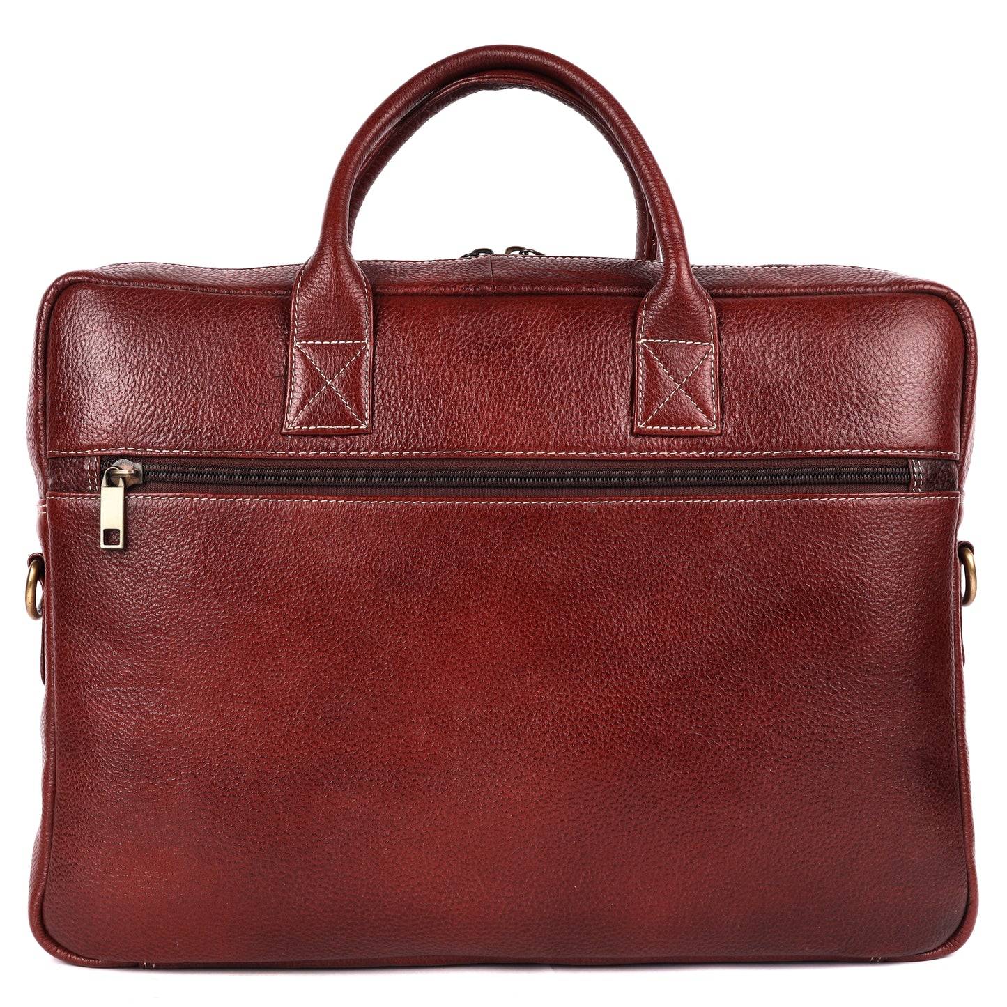 Alferd Leather Laptop Bag - LEATHERICIAN