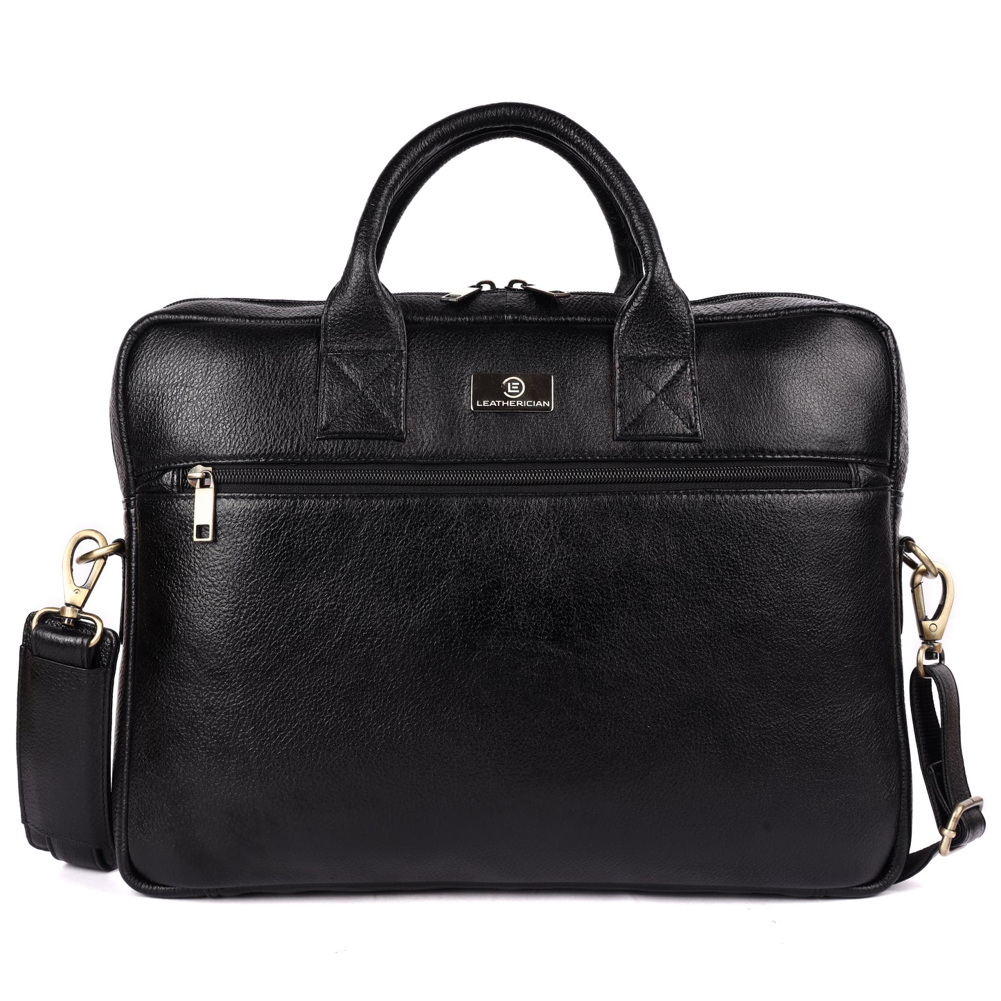 Alferd Leather Laptop Bag - LEATHERICIAN
