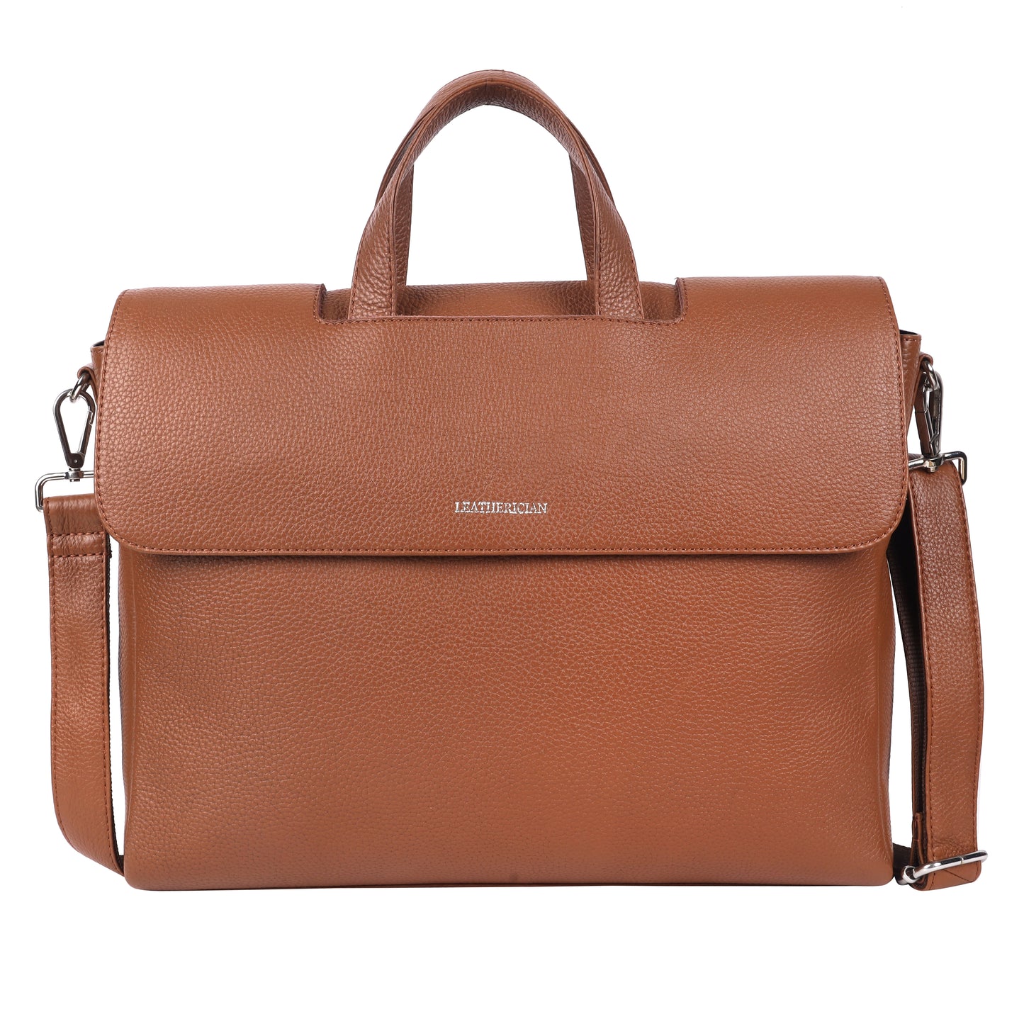 Siggnature Leather Laptop Bag - LEATHERICIAN