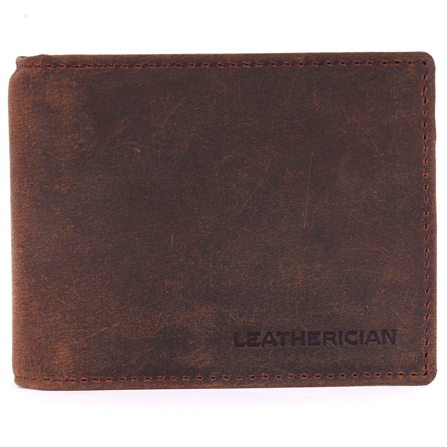 Bifold Money Clip Wallet - LEATHERICIAN