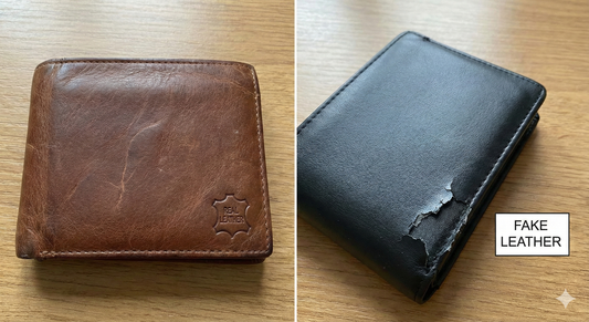 real leather vs fake leather