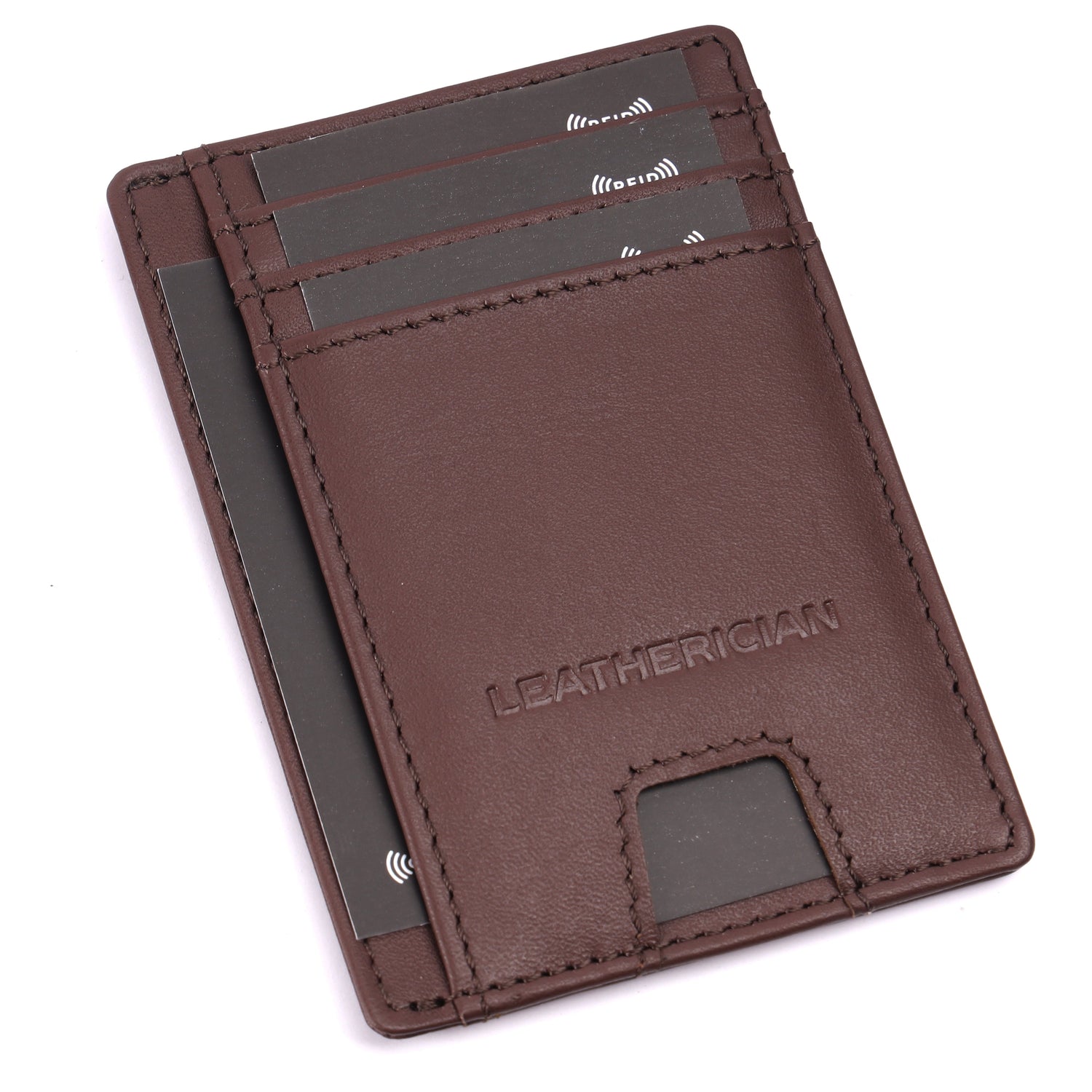 Leather Card Wallets - LEATHERICIAN