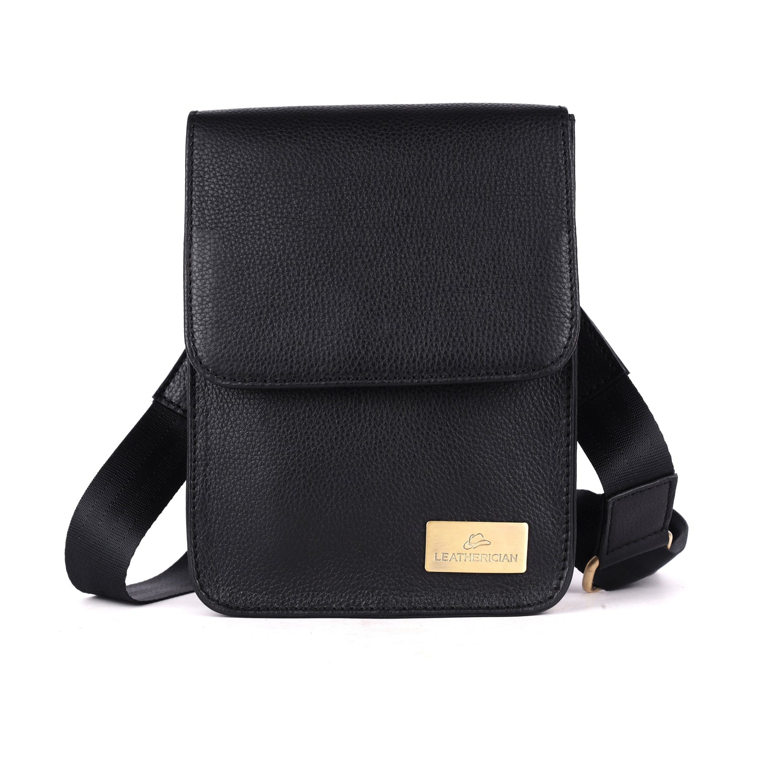 Leather crossbody bag
