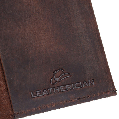 Leather Travel Diary Folder