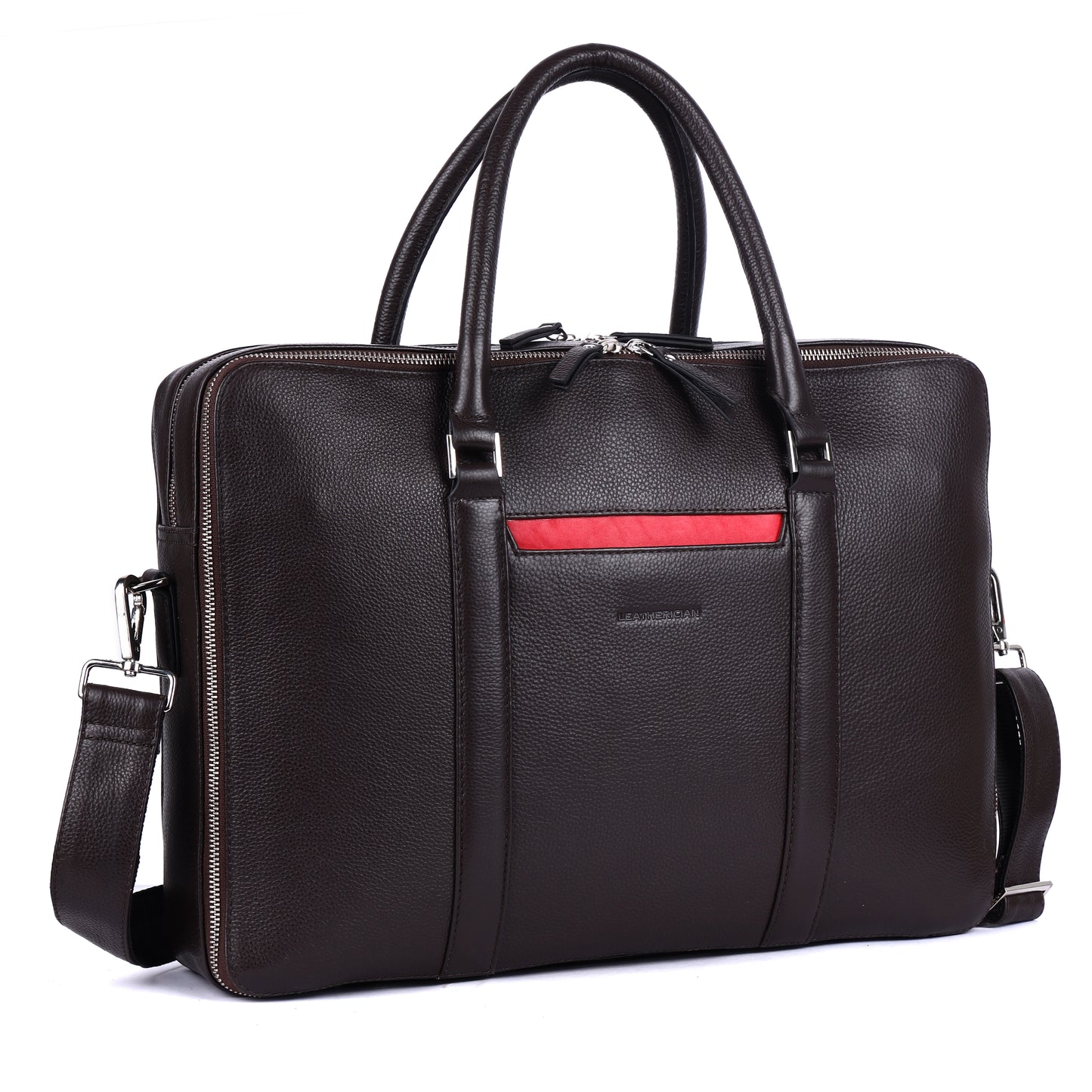 Steve Leather Briefcase