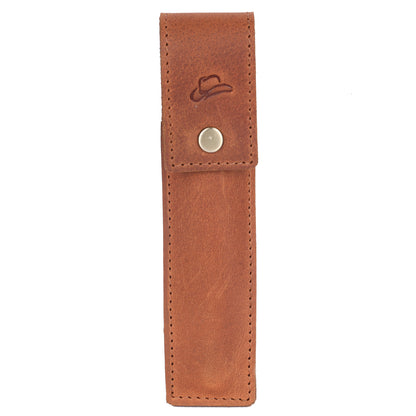 Vintage Leather Pen Case
