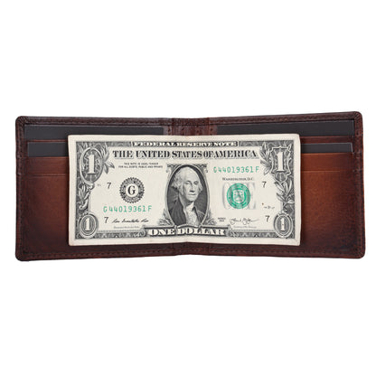 Billfold Sleek Leather Wallet