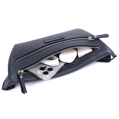 Leather Crossbody Fanny Pack