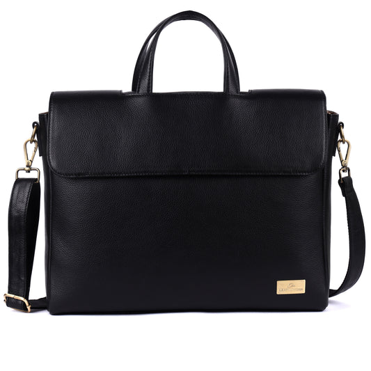 Siggnature Leather Laptop Bag