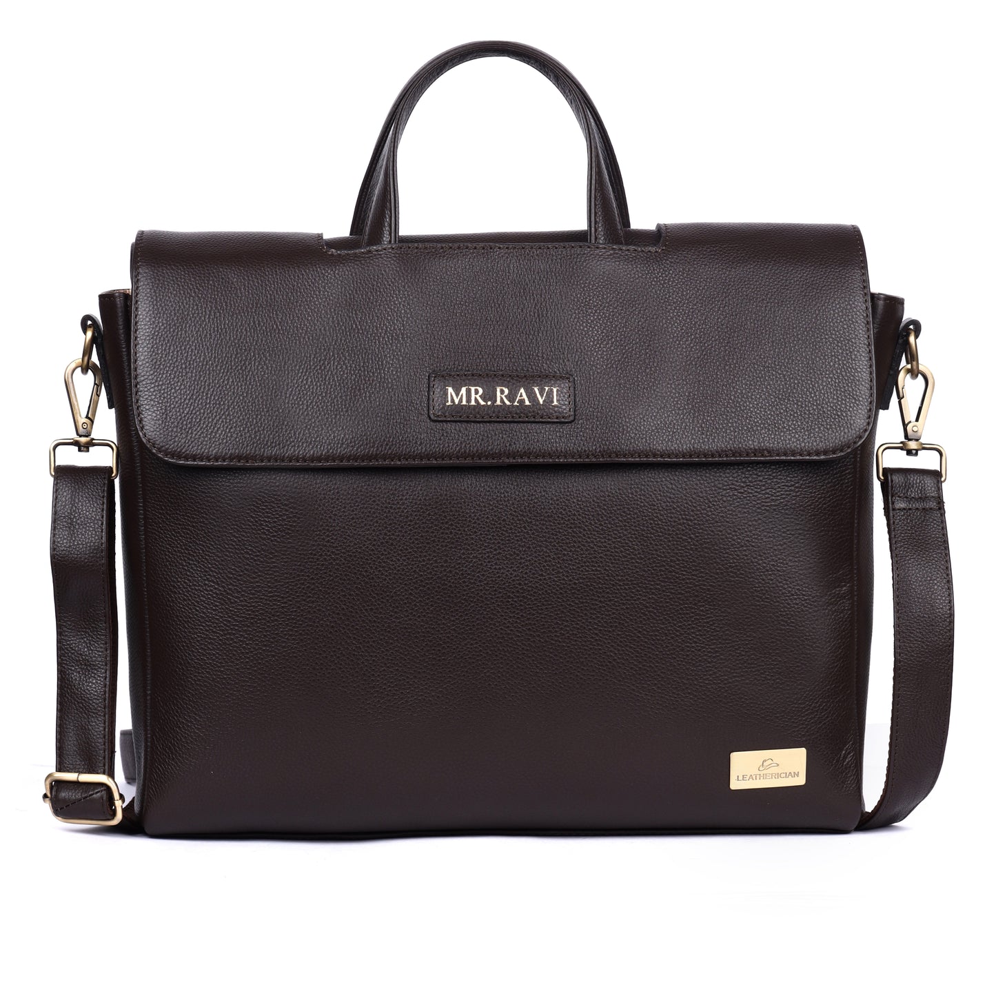Siggnature Leather Laptop Bag