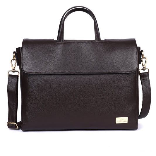 Siggnature Leather Laptop Bag