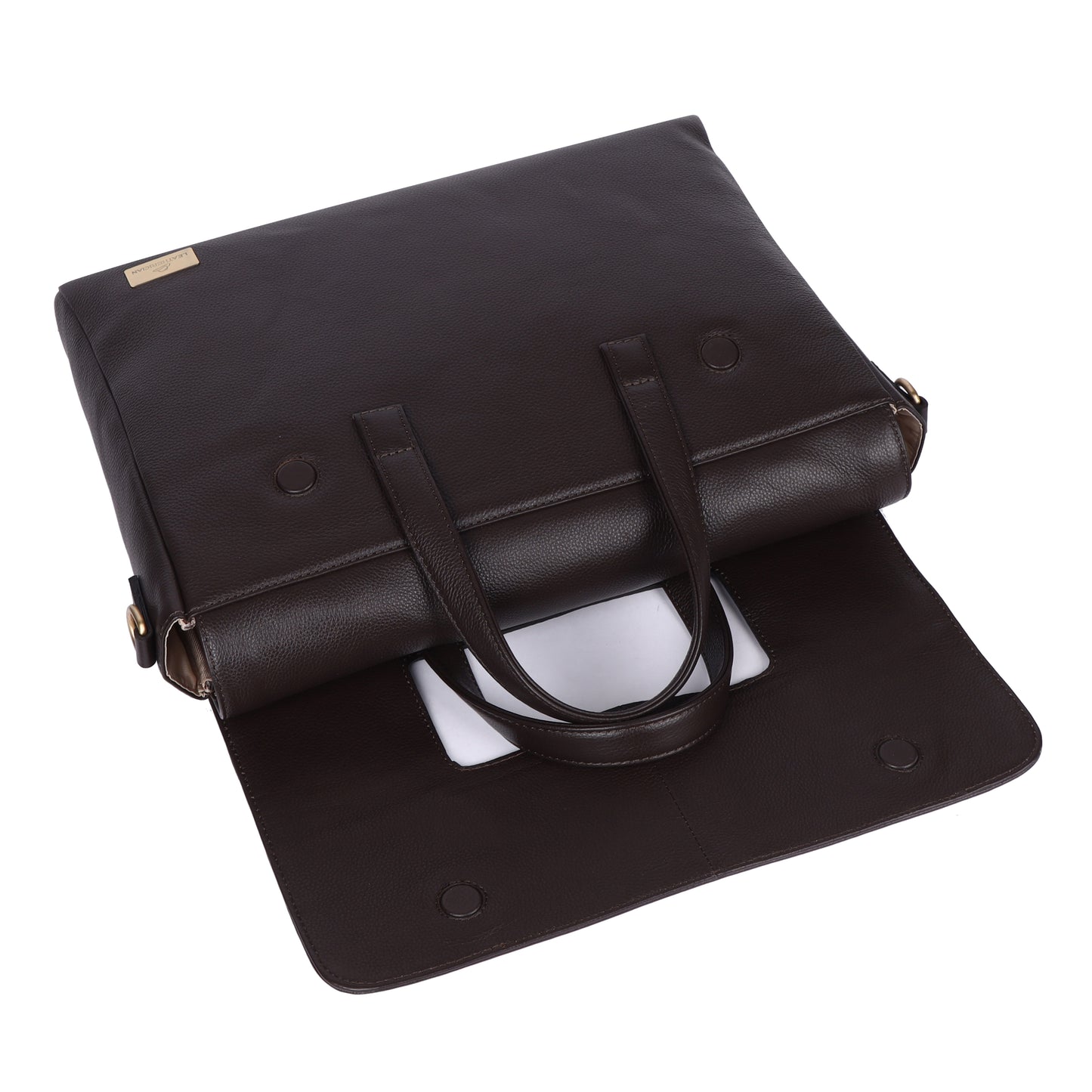 Siggnature Leather Laptop Bag