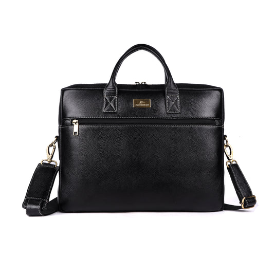 Alferd Leather Laptop Bag