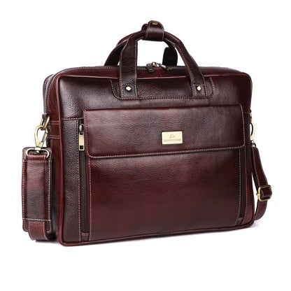 Extender Leather Laptop Bag