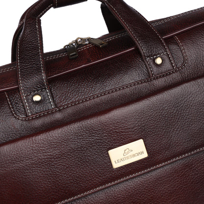 Extender Leather Laptop Bag