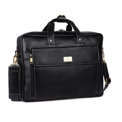 Extender Leather Laptop Bag