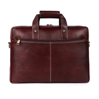 James Leather Laptop Bag