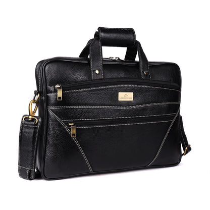 James Leather Laptop Bag