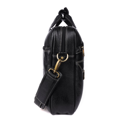 James Leather Laptop Bag