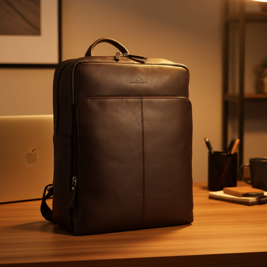 Transit Leather Backpack