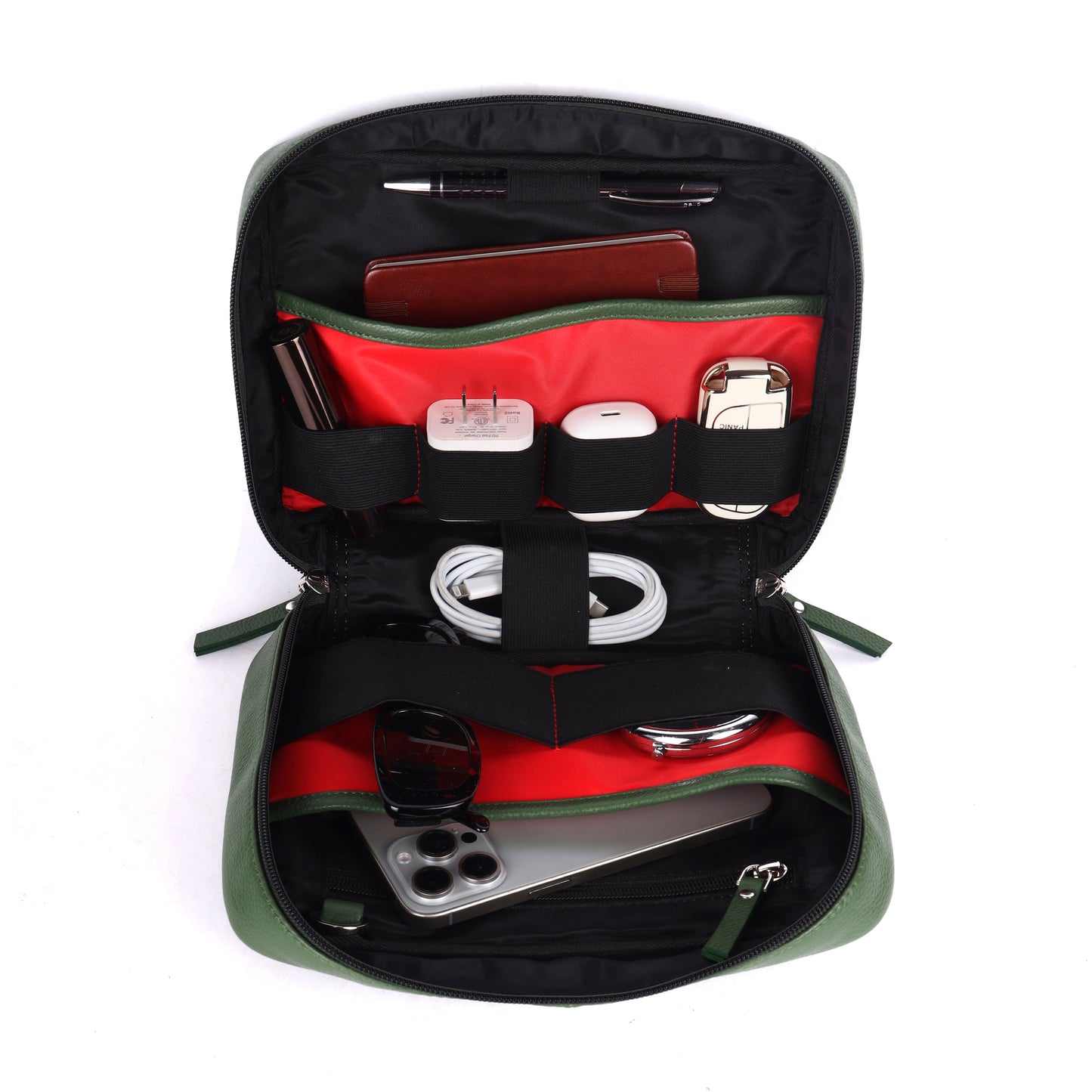 Leather Tech Organizer