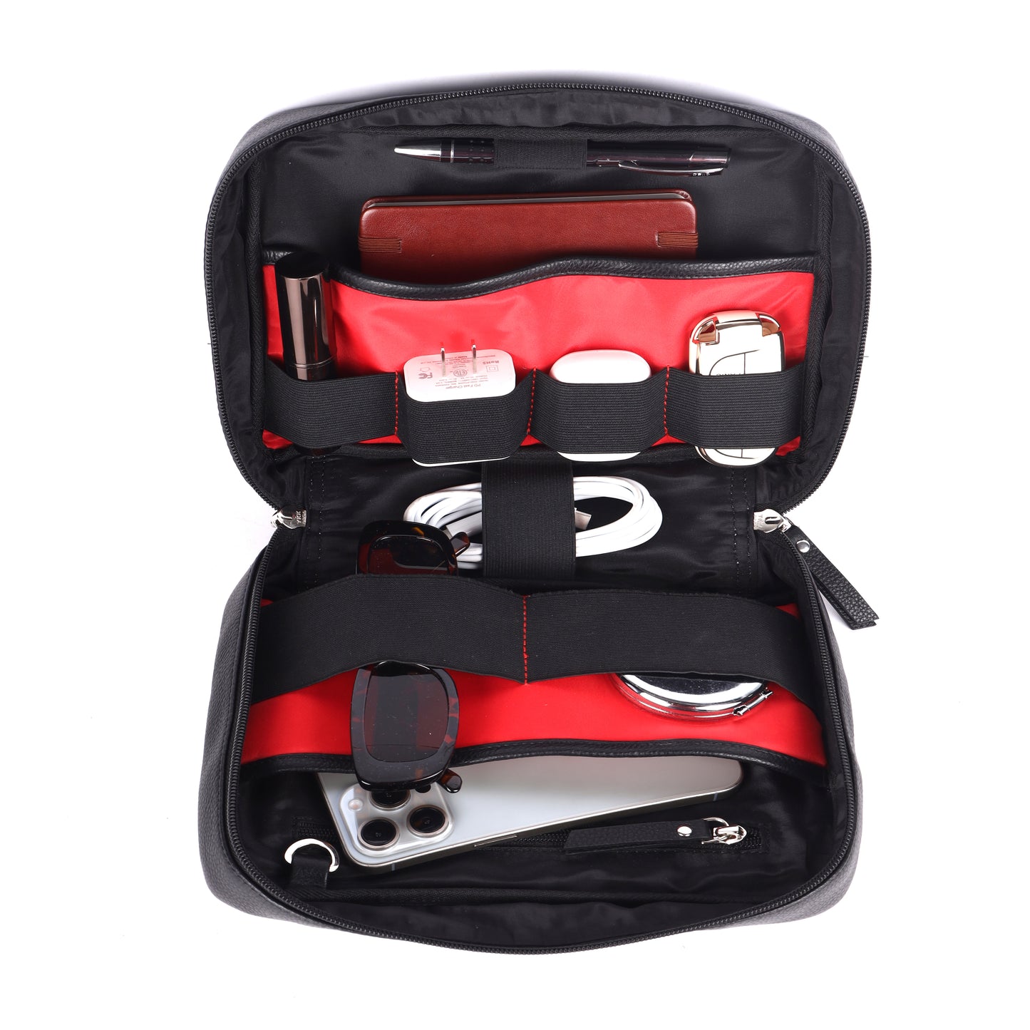 Leather Tech Organizer