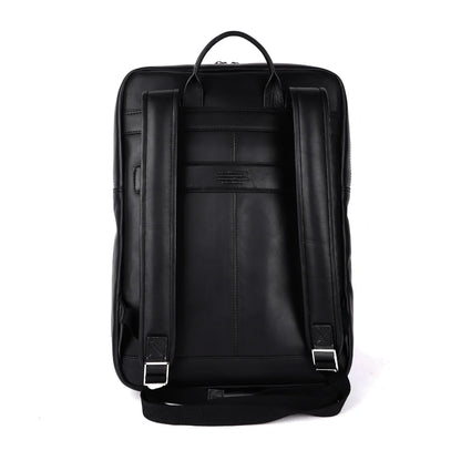 Slim Leather Backpack