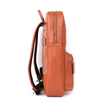 Slim Leather Backpack