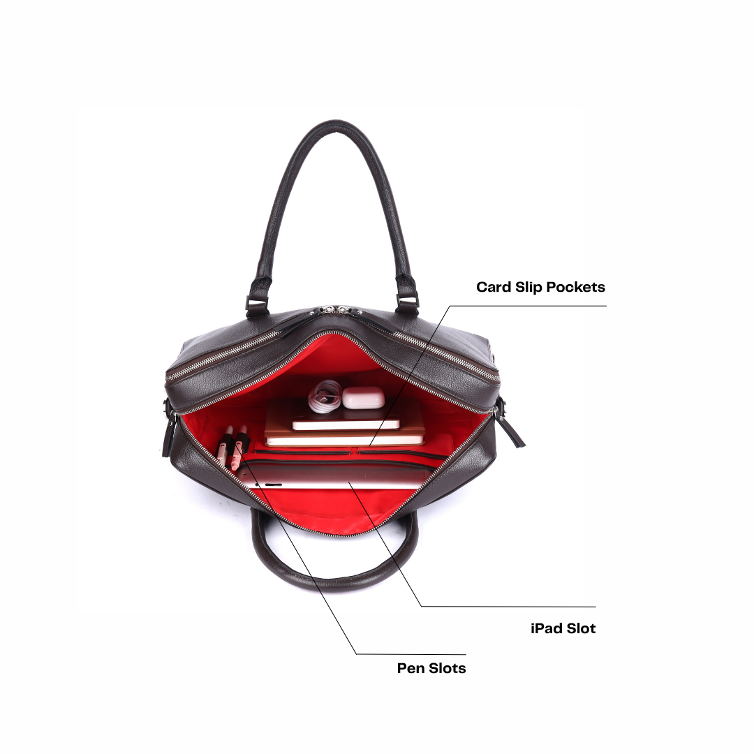 Steve Leather Briefcase