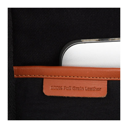 Slim Leather Backpack