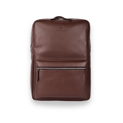 Slim Leather Backpack