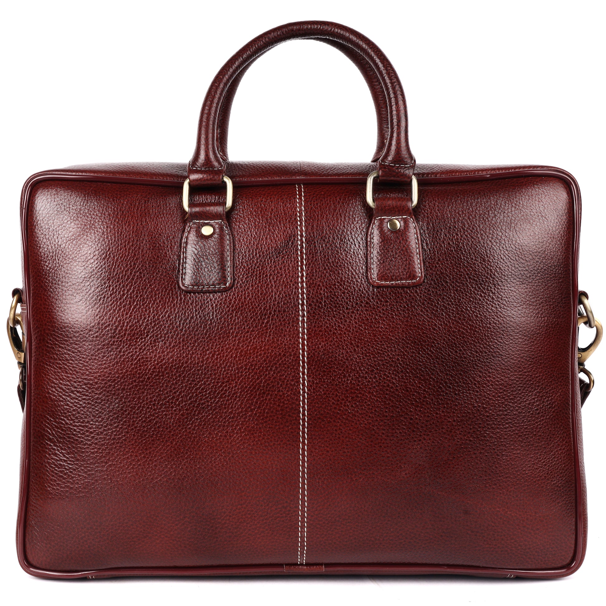 Athens Leather Laptop Bag - LEATHERICIAN